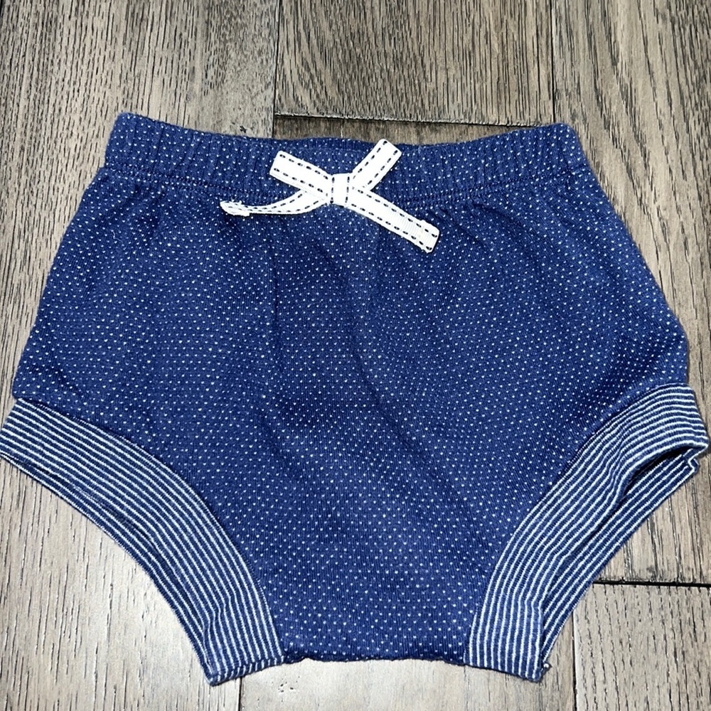 Cat & jack girl baby polkadot bloomer/diaper cover